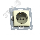 Мария  Механизм розетки одноместной с/з скрытой установки РС16-445,  слоновая кость