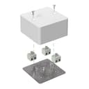 Коробка огнестойкая для кабель-канала 40-0460-FR2.5-6 Е15-Е120 RAL9003 85х85х45 (44 шт/кор) Промрукав