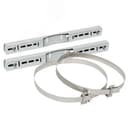 Крепление на столб монтажной полосой (ширина шкафадо 400 мм) Basic EKF