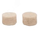 Круг фетровый, d 12x8мм, 2шт