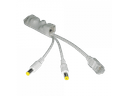 PoE сплиттер (ST-1202M POE) питание через ethernet разветвитель 10/100 Mbps, IEEE802.3af/at, улич