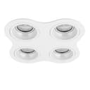 Комплект из светильников и рамки DOMINO Domino Lightstar D64606060606