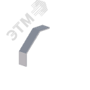 Крышка лотка монтажного углового 90 вниз  ЛР90Н.100.15.356.1,2.1