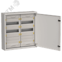TITAN 5 Корпус металлический ЩРн-72 (2х36) 585х570х140мм IP31 серый (одна дверь) IEK IEK