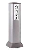 Миниколонна распределительная алюминиевая, 0.5м, цвет светло-серебристый In-liner Aero DKC 19551