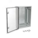 Корпус пластиковый с монтажной панелью ЩМП IP65 прозрачная дверь 600х400х200
