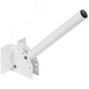 Кронштейн КР-4 D=48мм L=500мм настенный регулируемый угол белый IEK