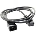 Кабель питания IEC 60320 С19 - IEC 60320 C20 - 0.5м DKC