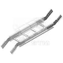 Секция вертикальная шарнирная, высота - 125 мм, ширина - 418 мм, длина - 1135 мм, кратность - 1шт, SZ - Оцинкованная сталь (методом Sendzimir)