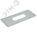 Фланец кабельный TITAN 245х120 с отверстием