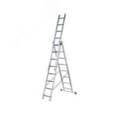Лестница алюминиевая трехсекционная ЛА 3х7