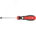 Отвертка "Тренд", CrV сталь, прорезиненная ручка 6х100 мм SL FIT