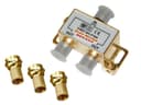 Делитель телевизионный ТВx2 + 3 шт. F BOX 5-1000 МГц GOLD (10шт/уп) REXANT 05-6101-1
