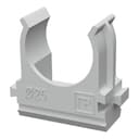 Крепеж-клипса для труб АБС-пластик в п/э d25 мм (100шт/1000шт уп/кор) Промрукав