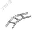 Угол лестничный горизонтальный 45 гр. 50х700х1,5 мм HD85 N