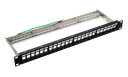Модульная патч-панель Suprlan для Keystone Jack 19", под 24 модуля, FTP, 1U