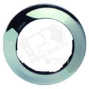 Рамка 2 поста, круг, S88, хром