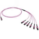 Сборка оптическая разветвительная 12ОВ 50/125 OM4. 1хMTP PRO(12)/6хLC Dupleх Uniboot. 2м (предустановленная конфигурация: MTP Male . тип полярности - прямая (Tх-Rх) DKC