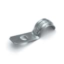 Скоба металлическая однолапковая усиленная противопожарная СМОУ d12-13 мм отв. d 6,5 мм (100шт/2400шт уп/кор) Промрукав