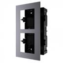 Рамка монтажная на 2 модуля, врезная с пластиковым монтажным основанием DS-KD-ACF2/Plastic Hikvision