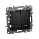 Переключатель двухклавишный Legrand 672616