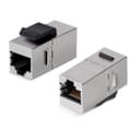 Проходной адаптер Cabeus CA-KJ-8p8c-C5e-SH (RJ45-RJ45, CAT.5E, FTP, Keystone Jack) (9680c)