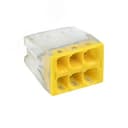 Клемма строительно-монтажная СМК 2273-246 PROxima с пастой 6 отверстий 0.5-2.5мм.кв. (50шт)