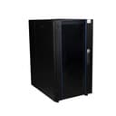 Шкаф нап. 19", 20U 600х800, перед. дв. стек, задн. стен., мет, чер. Datarex DR-700011