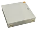 Бокс оптический универсальный настенный от 8 до 32 портов Hyperline FO-WBX-4xSLT-W140H42-32UN-GY