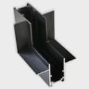 Соединитель угловой внутренний для треков встраиваемых Italline Atom IT0125033 black