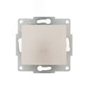 KARINA Выключатель промежуточный жемчужно-белый перламутр (10шт/120шт)