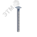 Стойка кабельная потолочная сдвоенная К1152П2ц УТ2,5 (s=2,0мм, s1=2,0мм) СОЭМИ