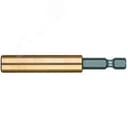 Битодержатель 890/4/1 с медно-бериллиевой втулкой стопорным кольцом и магнитом хвостовик 1/4 E 6.3 для бит 1/4 С 6.3 75 мм WERA