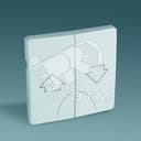 Клавиши (2 шт)  для 75396-39, S82,82N, шампань