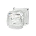 Коробка клеммная 130х130х77 мембраны 5-пол. 2.5-10 кв.мм серая PP IP66