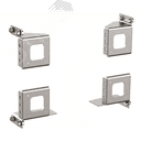 Комплект монтажный для установки стоек 19 дюймов в шкаф 800мм (1 комплект - 4шт.)