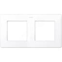 Рамка 2 поста, белый
