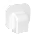 Ввод в стену для короба 90х40мм под углом 90 градусов