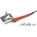 Прибор "Мастер" для выжигания, пайки, резки с набором насадок, 5шт+нож