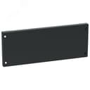 Панель сплошная цоколя 200х600мм (LINEA S) черная