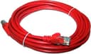 Патч-корд RJ45 - RJ45, 4 пары, UTP, категория 5е, 3 м, красный, LSZH LANMASTER LAN-PC45/U5E-3.0-RD