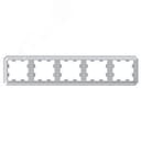 ATLASDESIGN ANTIQUE 5-постовая рамка, универсальная, АЛЮМИНИЙ