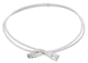 ITK Коммутационный шнур кат.5E UTP LSZH 1,5м slim язычок бел (PC08-C5EUL-1M5-SL-WT)
