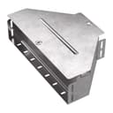 Переходник симметричный с крышкой Стандарт 400х150х100 Промрукав