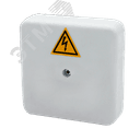 Коробка распределительная огнестойкая КРОПС-П0, IP41, габаритные размеры 75х75х20 мм, для кабелей сечением до 2,5 мм2, 2 клеммы СИСТЕМА КМ