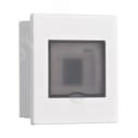 Корпус встраиваемый с прозрачной дверью 1 ряд 4 модуля IP41 ЩРВ-М