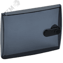 Дверца для корпуса пластикового ЩРН(В)-П-4 IP41 черная прозрачная UNION Compact