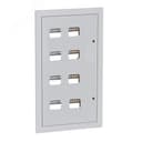 Щит этажный 8 кв. 1-дверный без слабот. отс.(1000х650х150) EKF PROxima