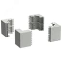 Уголок цоколя h=200мм серый (8шт/компл) LINEA S ITK