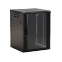 Шкаф настенный 19-дюймовый(19") Hyperline TWB-0966-GP-RAL9004